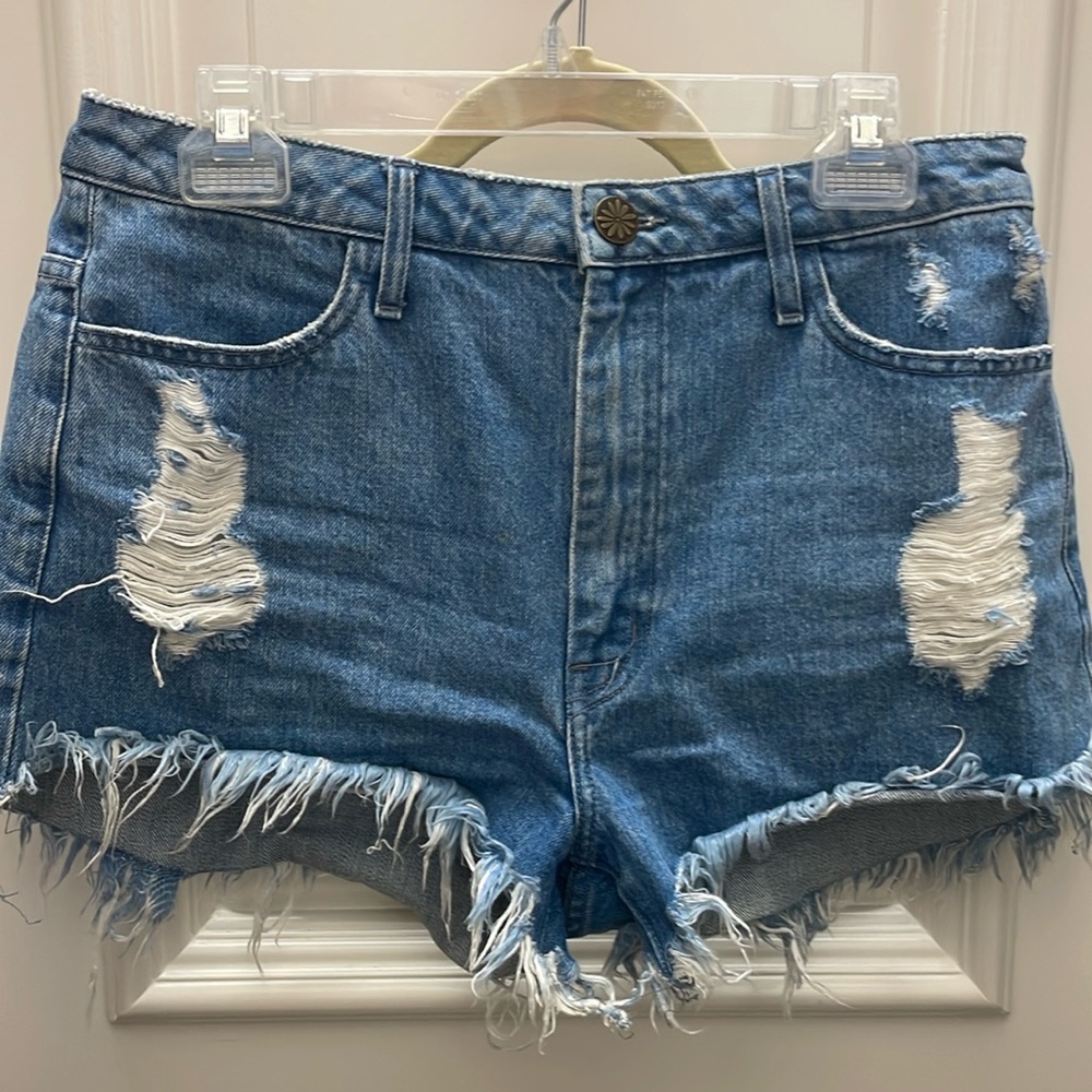 Mumu Blue denim shorts